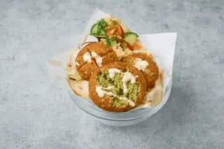 Kebab Bułka falafel