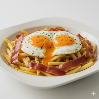 Ración De Huevos Rotos