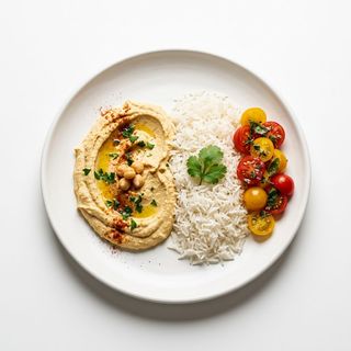 Hummus & rice