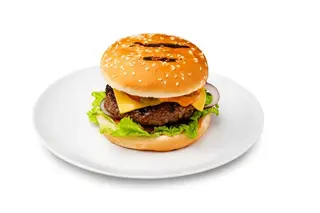Assiette Hamburger