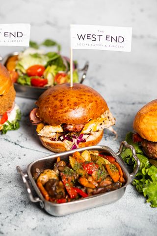 Hamburguesa De Filete De Pollo A La Parrilla