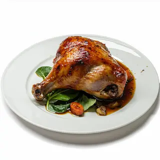 Muslo De Pollo A La Brasa