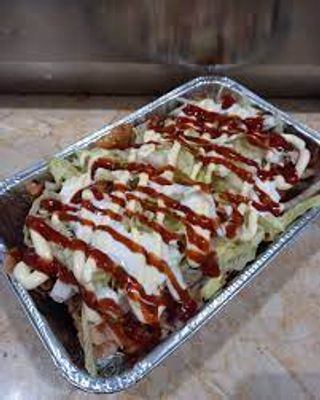 Vaschetta kebab con pane