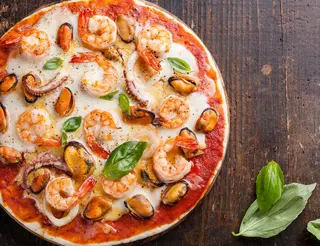 Pizza frutti di mare