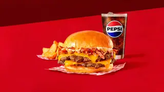 Telepibox con burger de carne