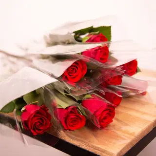 1 Rose rouge 