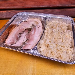 BOX porchetta e riso bianco