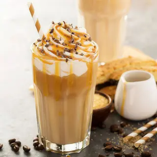 Caramel Cookie Latte Coffee