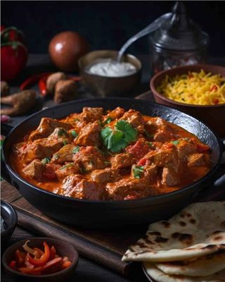 Mutton tikka masala