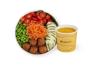 MENU BALANCE ENSALADA VEGAN FALAFEL