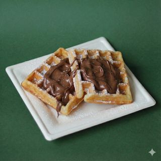 Waffle con Nutella