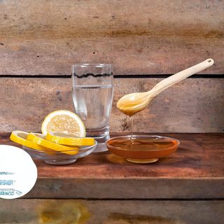Lemon water with honey