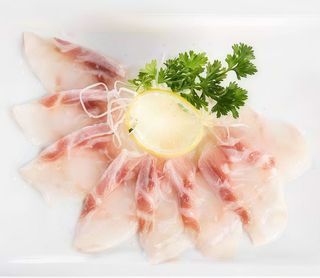 Carpaccio di spigola - 6 pezzi