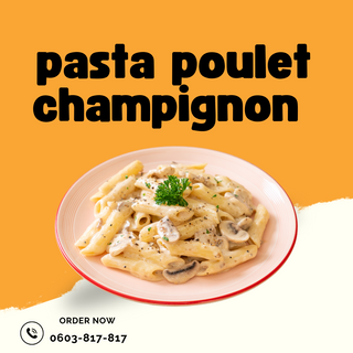 Poulet champignons