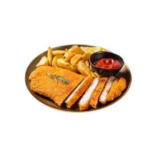 Milanesa de pollo Napolitana 