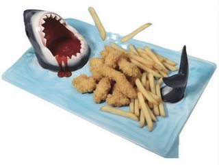 Kurczak w tempurze z frytkami i sosem