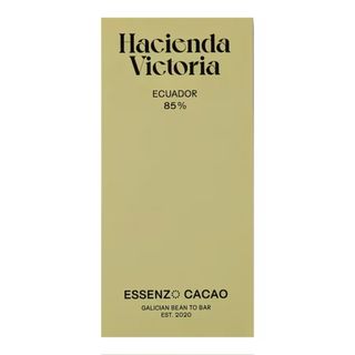 Essenzo Cacao Tableta de chocolate Ecuador 85% Hacieda Victoria