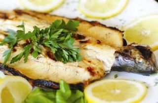 Балканска пъстърва на скара (300г)