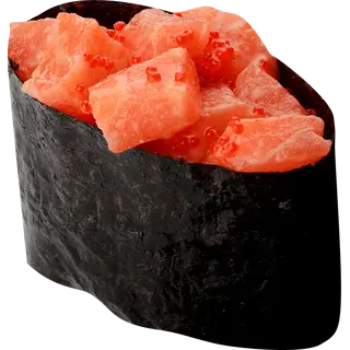 Гункан з лососем (1шт/40г)