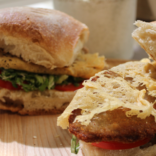 Bocadillo de filete aliñado