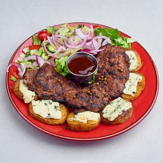 Stek z rostbefu a'la Tępa Strzała w Zadzie Bizona