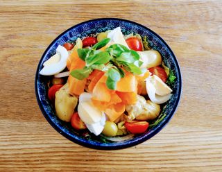 Mista con insalata di campo