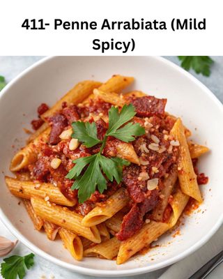 PENNE ALL ARRABIATTA (POUCO PICANTE)