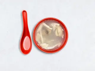 Sopa De Pollo Con Champiñones