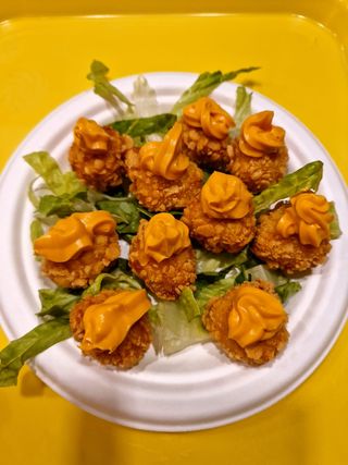 Palomitas De Pollo Con Queso Cheddar (10 Uds.)