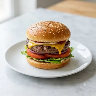 Hamburguesa Simple