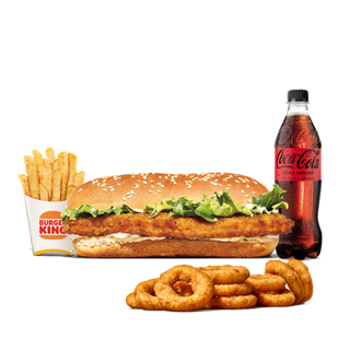 Menú Long Chicken® Grande + 10 Aros