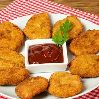 Nuggets pollo 8 uds con acompañante