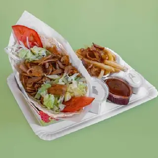 Menú Shawarma Pan Pita