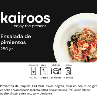 Ensalada de pimientos (250 gr)