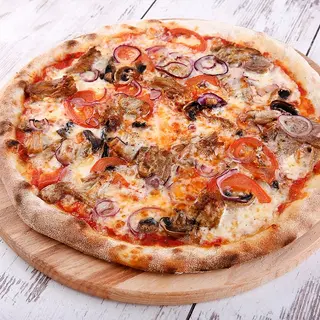 Pizza Con Maiale 