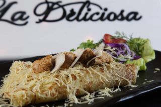 Crêpe poulet Champignons Frais