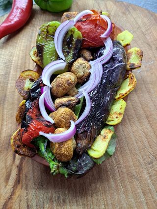 ბოსტნეულის მწვადი