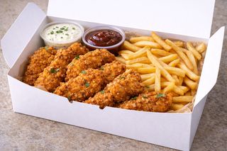 Strips & fries box