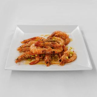 48. Langostinos a La Plancha