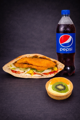 Combo Sandwich pe Vatră+ Tarta+Suc Doza