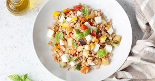 Insalata con riso basmati