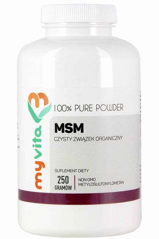 MSM - organiczny związek siarki proszek 250g MyVita
