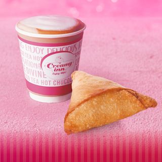 Sip & Snack : Hot Beverage & Samoosa - Hot Beverage & Samosa