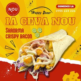 Shaorma crispy bacon 350 gr