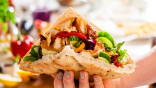 Kebab w bułce - duży