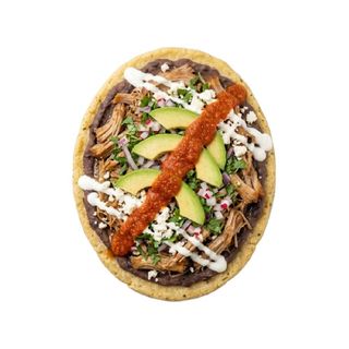 Huarache de carnitas