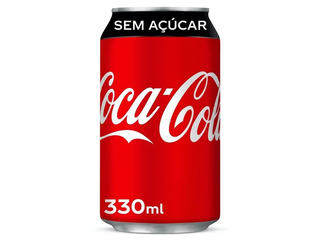Coca-Cola Sem Açúcar Lata 330ML