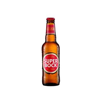 Cerveja Com Álcool Super Bock Garrafa 33 cl