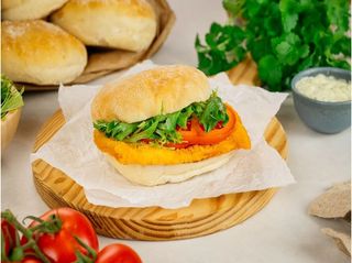 Panado de Frango no Pão