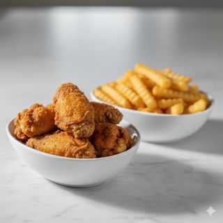 Ración de alitas de pollo (6 uds.)